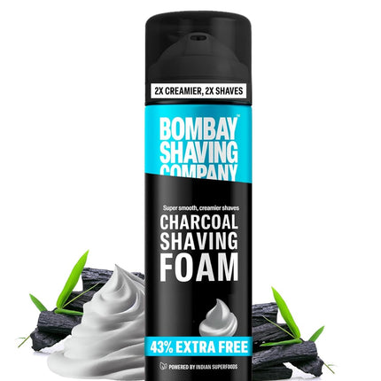Bombay Shaving Company Charcoal Shaving Foam for Men, 425g