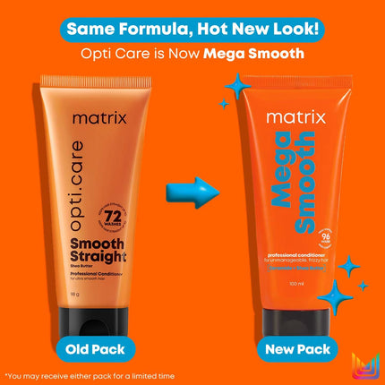 Matrix Mega Smooth Conditioner Shea Butter and Ceramides 100ml