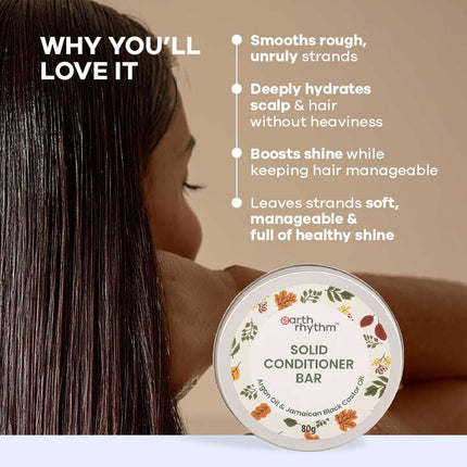 Earth Rhythm Solid Conditioner Bar-80gm