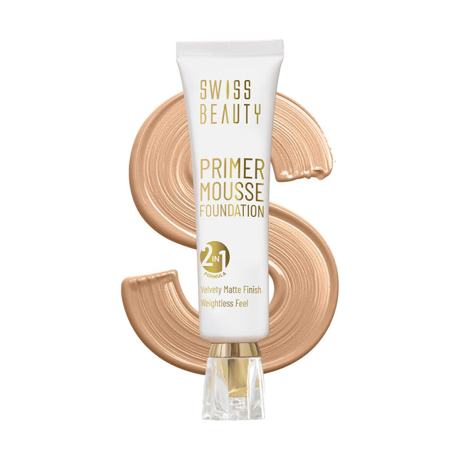 Swiss Beauty Primer Mousse Foundation-30ml
