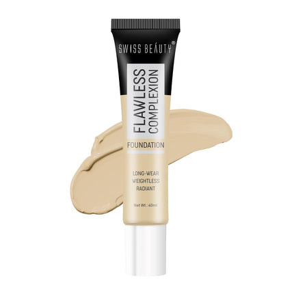Swiss Beauty Pearl Illuminator Light Coverage Natural Foundation Cream-35g