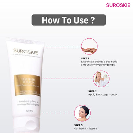 SUROSKIE Feather Touch Multi-Purpose Moisturizer 100ml