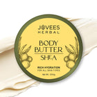 Jovees Herbal Shea Body Butter with Mango Butter, Olive Oil for Dry & Rough Skin |For All Skin Types 200G