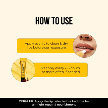 Dr. Sheth's Kesar & Kojic Acid Lip Balm-10g