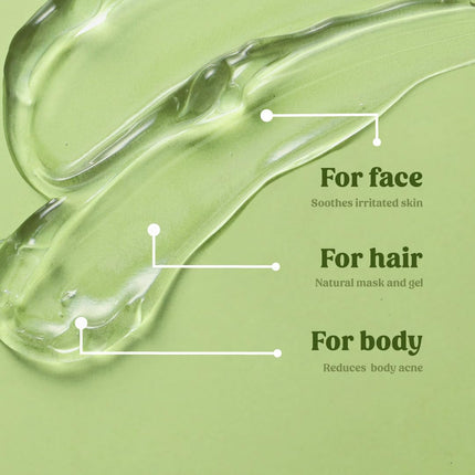 Vilvah Store Aloe Vera Gel with Pure Aloe Vera, Multipurpose Aloe Vera Gel-100g