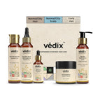 Vedix Customized Ayurvedic Hair Care Kit for Normal - Oily Scalp & Wavy To Curly Hair