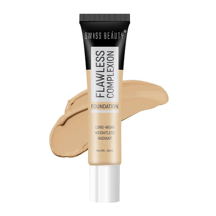 Swiss Beauty Pearl Illuminator Light Coverage Natural Foundation Cream-35g