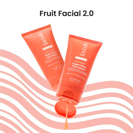 Foxtale Vitamin C Super Glow Face Wash with Papaya enzyme 150ml