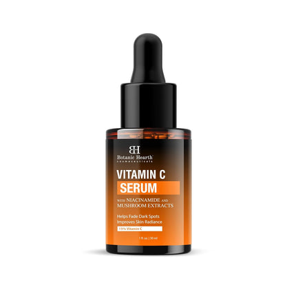 Botanic Hearth 15% Vitamin C Face Serum with Niacinamide, Hyaluronic Acid, Allantoin, Cica, Ferulic Acid & Vitamin E-30ml