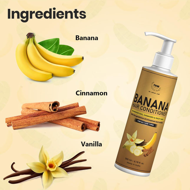 TNW-THE NATURAL WASH Banana Hair Conditioner - 200ml