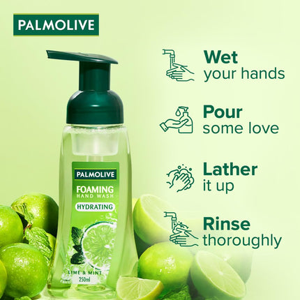 Palmolive Hydrating Foaming Lime & Mint Liquid Hand Wash, 500ml