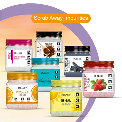 DR.RASHEL Rice water Face Scrub For Men & Women (380 Ml)