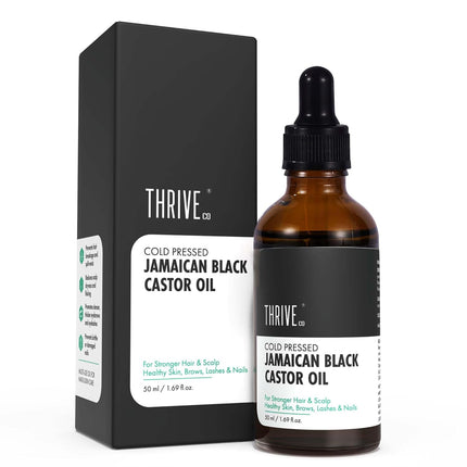 ThriveCo Cold-Pressed Jamaican Black Castor Oil-50 ml