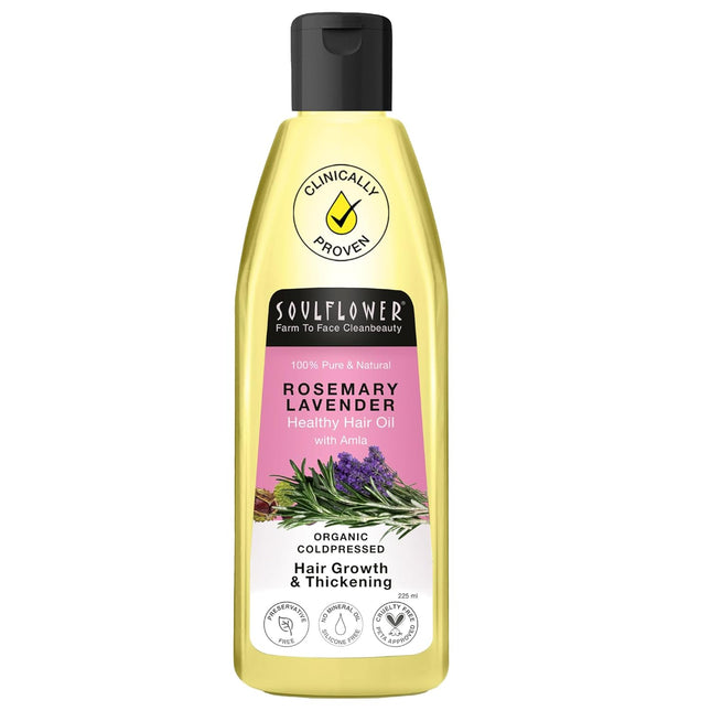 Soulflower Rosemary Hair Growth Oil-225ml