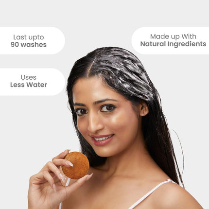 Earth Rhythm Shikakai Shampoo Bar-80gm