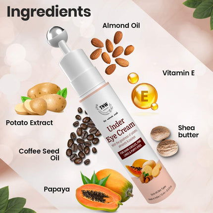 TNW-THE NATURAL WASH Under Eye Cream Roll On - 15ml