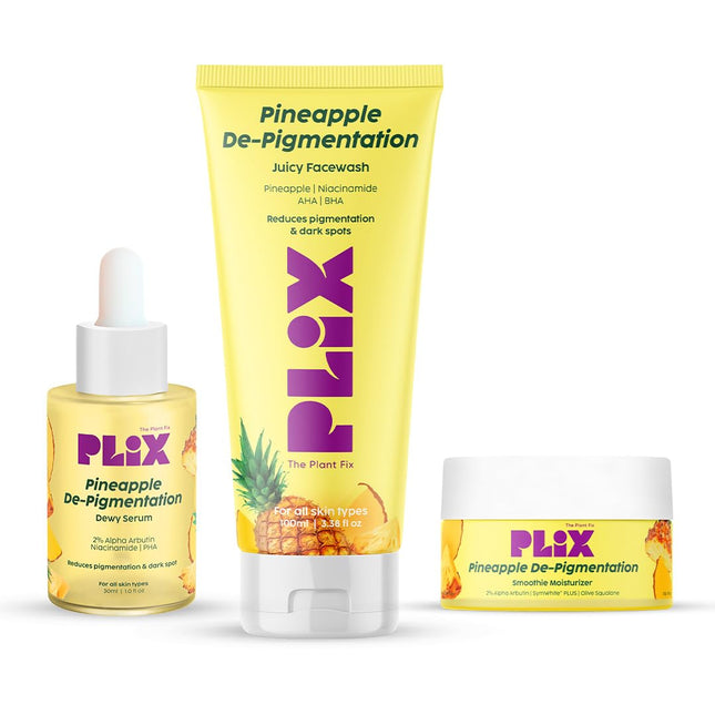 The Plant Fix Plix Pineapple Pigmentation Skincare Kit Pack of 3