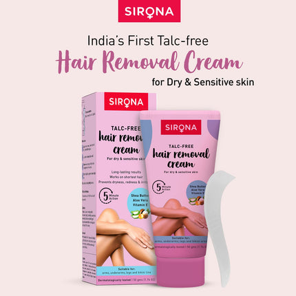 Sirona Hair Removal Cream, Bikini Hair Removal Cream-50 gm