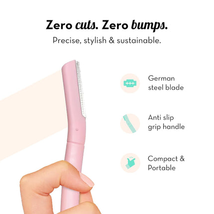 Plush Flawless Reusable Face Razor (Pack of 3)