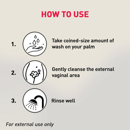 Sirona Gentle Care Antibacterial pH-Balanced Intimate Wash for Women - 100 ml