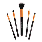 Swiss Beauty Makeup Brushes Set, Makeup Accessory,Gold, 5 Pcs