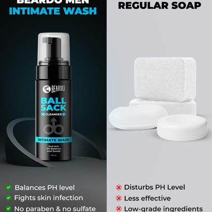 Beardo Ball Sack Intimate Wash For Men, 100ml
