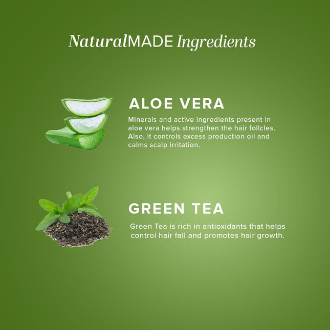 Khadi Natural Green Tea & Aloe Vera Hair Conditioner -210ml