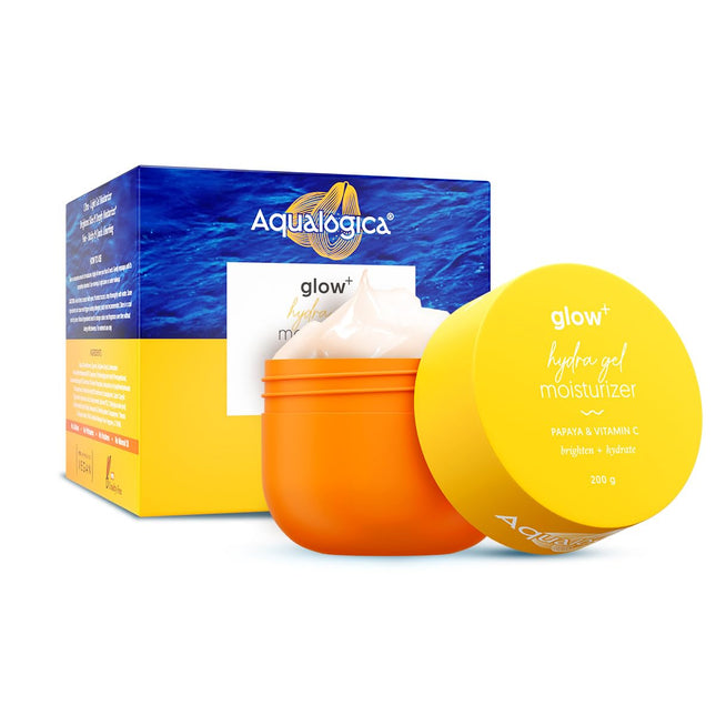 Aqualogica Glow+ Hydra Gel Moisturizer with Vitamin C & Papaya-200g