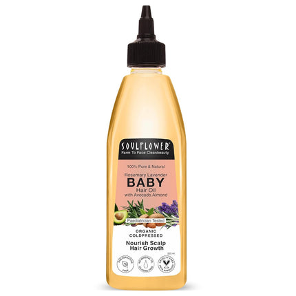Soulflower Rosemary Baby Hair Oil-225ml
