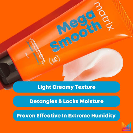 Matrix Mega Smooth Shampoo and Conditioner Combo with Shea Butter