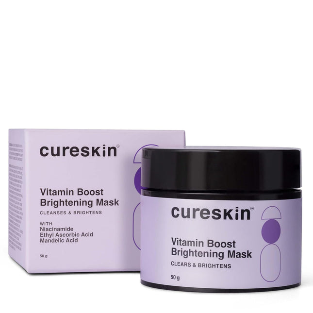 Cureskin Vitamin Boost D Tan Face Mask-50g