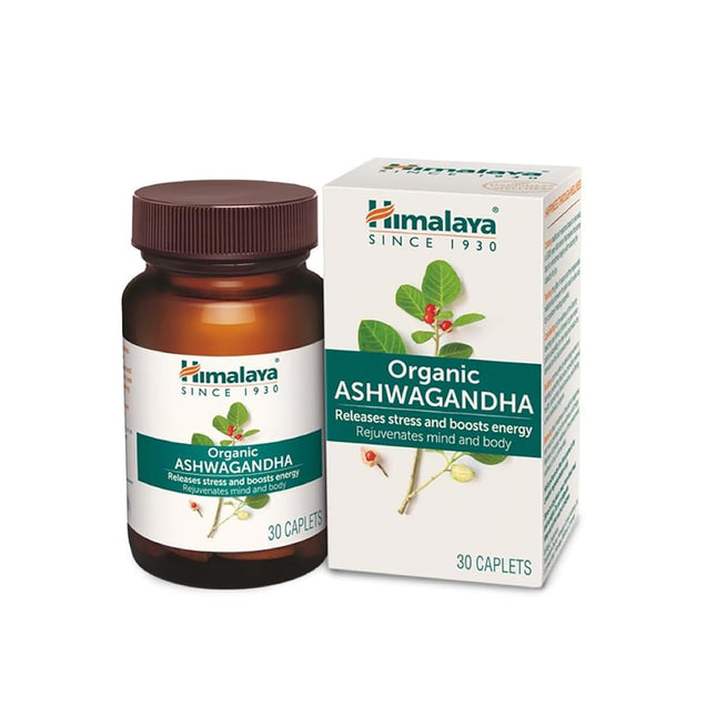 Himalaya Organic Ashwagandha 670 Mg Tablet - 30 Caplets