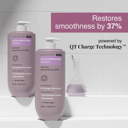 Bare Anatomy Ultra Smoothing Shampoo For Dry And Frizzy Hair-750ml