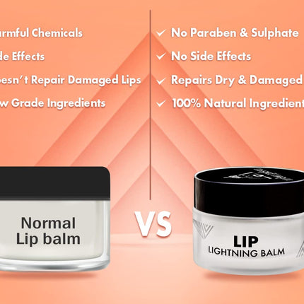 Urbangabru Lip Balm Dark Lips With Shea Butter, Beeswax & Vitamin-E-20g - Pink
