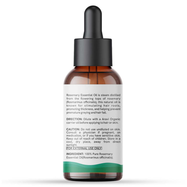 Aravi Organic Rosemary Essential Hair Oil-30 ml
