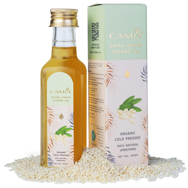 CAMIA Premium Sesame Oil for Skin & Hair Care-100ml