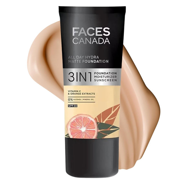 FACESCANADA All Day Hydra Matte Liquid Foundation-30ml