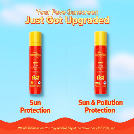 Aqualogica Detan+ Dewy Sunscreen SPF 50+ PA++++ with Cherry Tomato & HA - 50 g