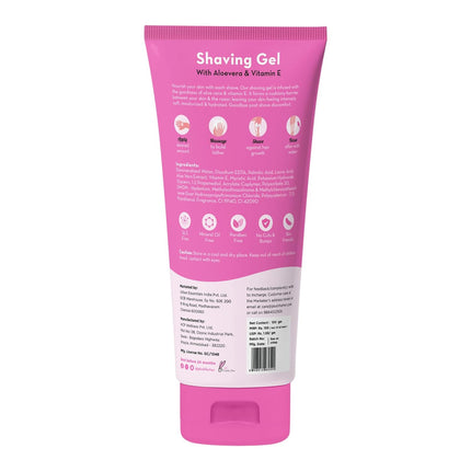 Plush All Natural Shaving Gel Normal-Sensitive Skin - 100gms