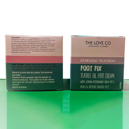 THE LOVE CO Foot Cream For Cracked Heels - 100g
