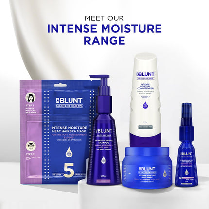 BBLUNT Intense Moisture Conditioner With Vitamin E & Jojoba For Dry & Frizzy Hair - 250 Grams