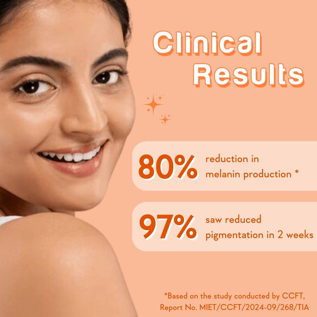WishCare Super Serum Vitamin C,4% Niacinamide,1% Kojic Acid,0.5% Ferulic Acid,Licorice & 4-N-BR-30ml