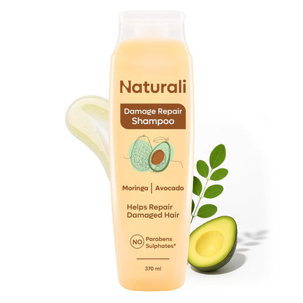 Naturali Damage Repair With Avocado & Moringa Oil Shampoo-370ml