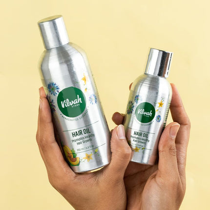 vilvah STORE Hair Oil | With Black Seed Oil Extracts | Reduces Hair Fall -100ML