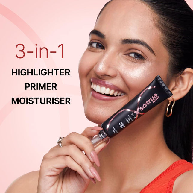 Sotrue Strobe Cream Rose Gold for Face Radiance-30g