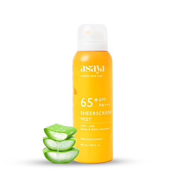 ASAYA Body Sunscreen Spray SPF 65 | 100ml