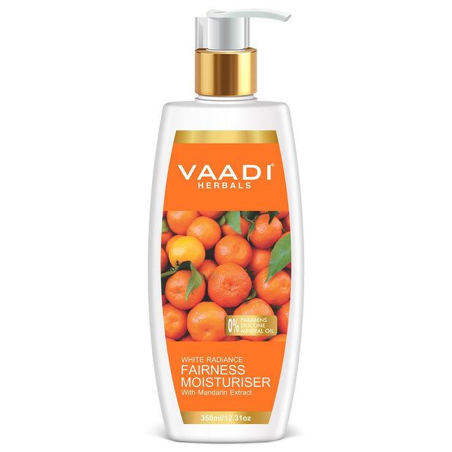 Vaadi Herbals Fairness Moisturiser With Mandarin Extract, 350 Ml
