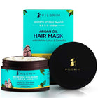 Pilgrim Korean Argan Oil Hair Mask For Dry & Frizzy Hair With White Lotus And Camellia | Hair Mask