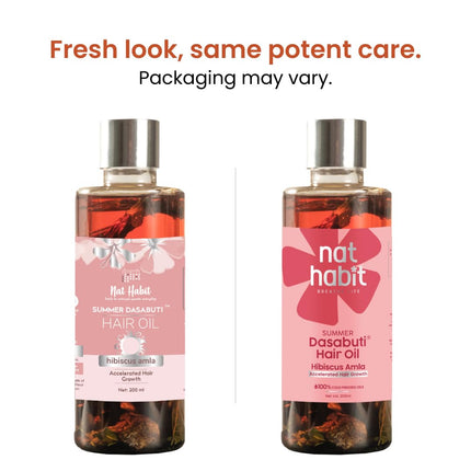 Nat Habit Hibiscus Amla Hair Oil -200ml