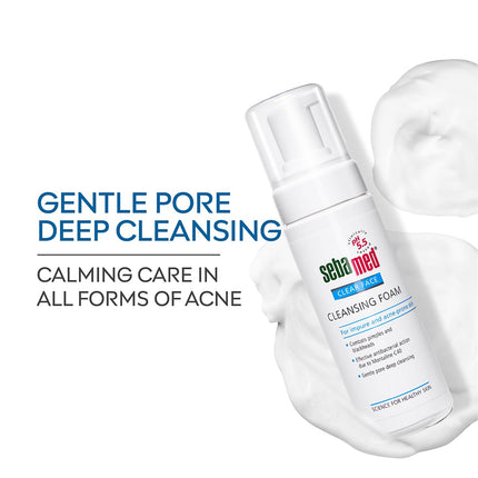 Sebamed Clear Face Cleansing Foam for Acne prone Skin 150 ml